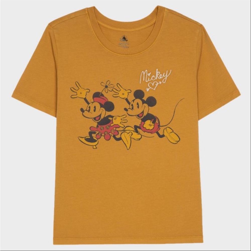 Mickey & Minnie Short Sleeve Graphic Tee